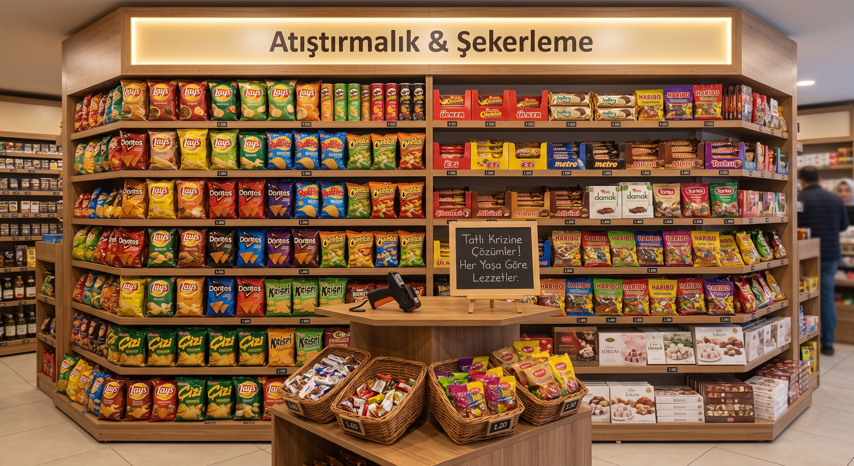 Atıştırmalık ve Şekerleme ürünleri