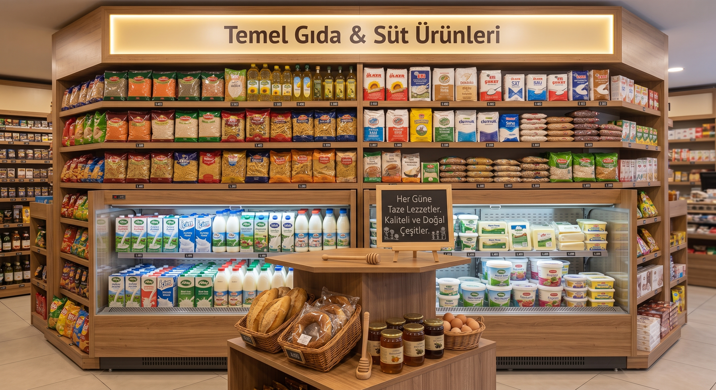 Temel Gıda ve Süt Ürünleri