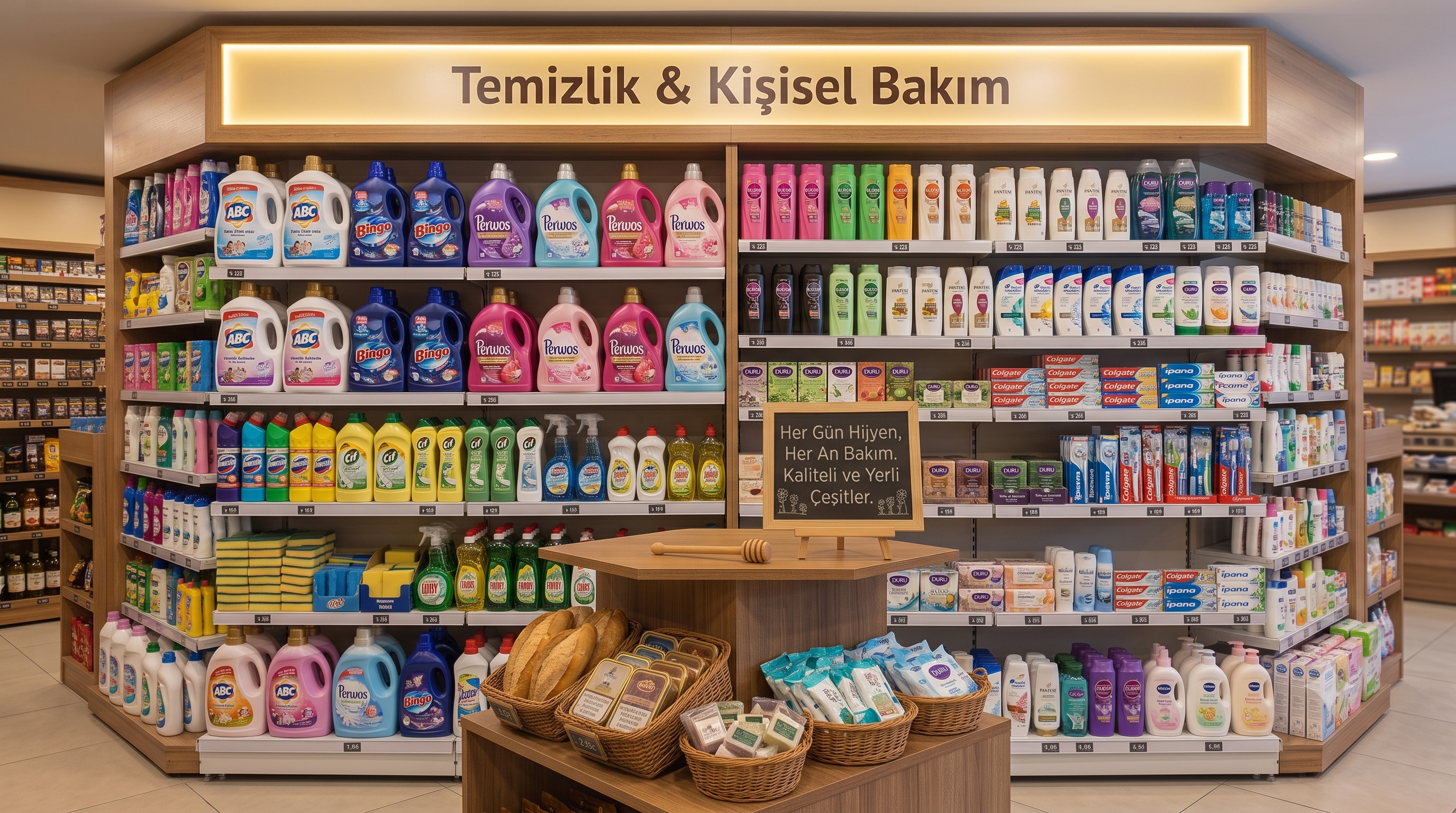 Temizlik ve Kişisel Bakım ürünleri